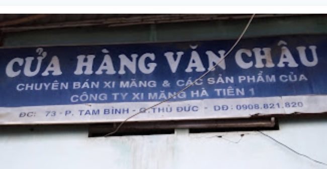 Cửa hàng VLXD Văn Châu