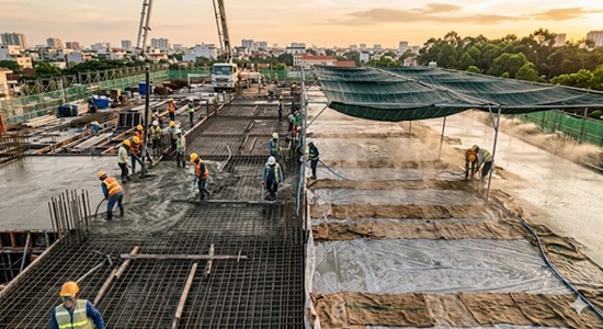 B&iacute; quyết thi c&ocirc;ng v&agrave; bảo dưỡng b&ecirc; t&ocirc;ng dầm s&agrave;n chống nứt hiệu quả trong thời tiết nắng n&oacute;ng