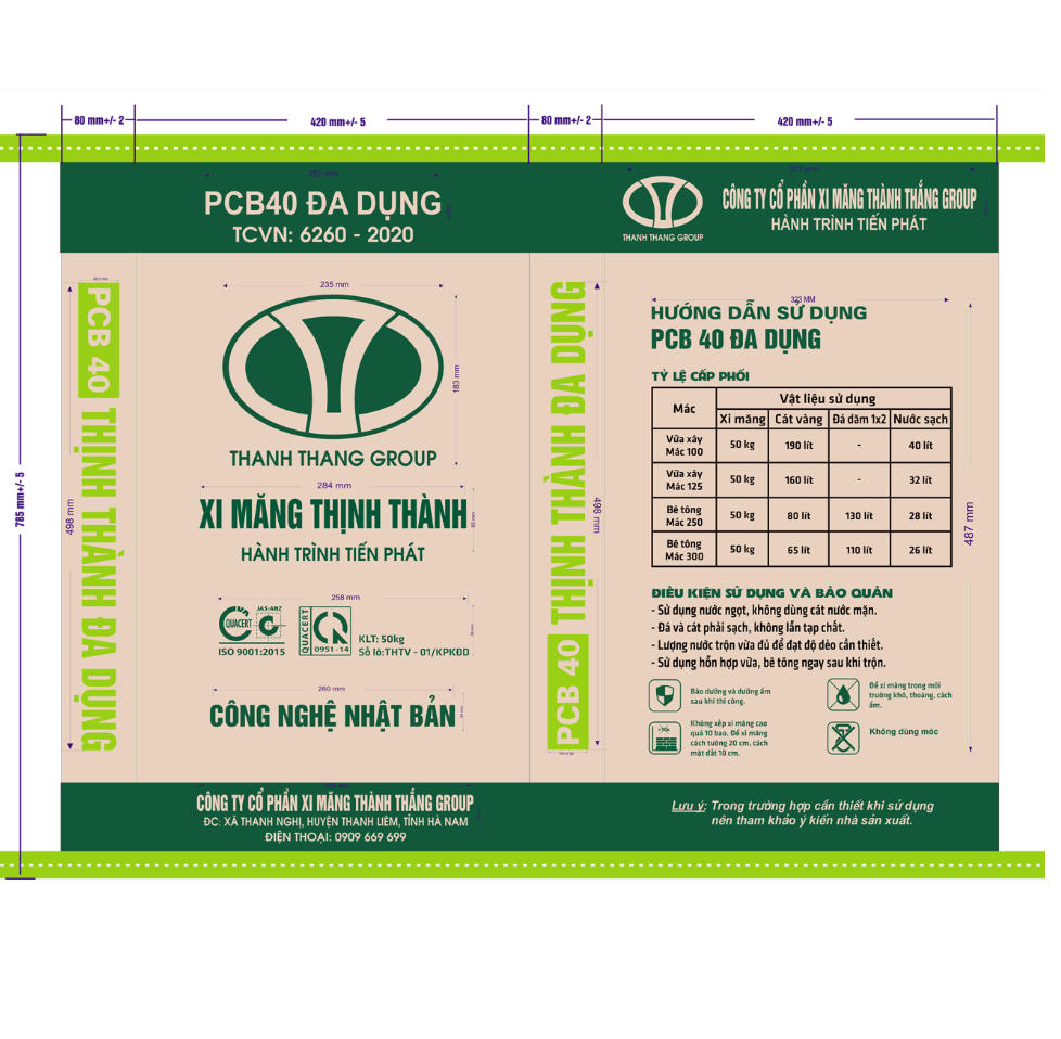 XM bao PCB40 đa dụng Thịnh Thành