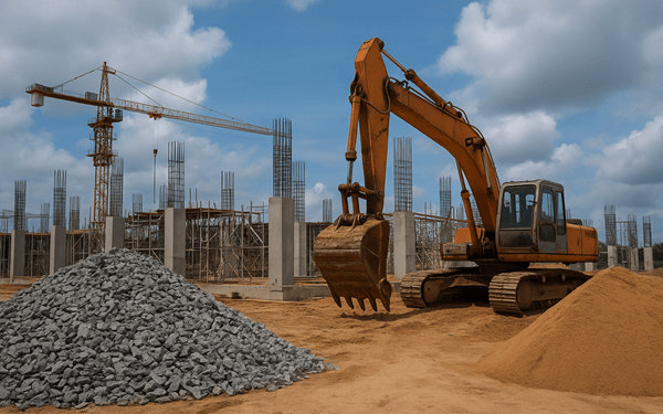 Giá vật liệu xây dựng tại Gia Lai tăng mạnh khiến nhiều công trình bị chậm tiến độ, phát sinh chi phí, ảnh hưởng đến tiến trình đầu tư và thi công.