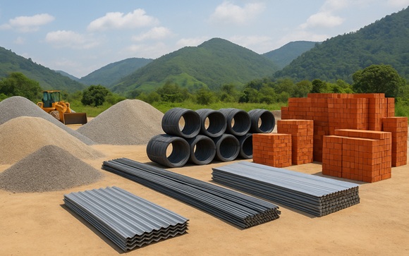 Nguồn cung được bảo đảm, thị trường vật liệu xây dựng Sơn La vẫn giữ nhịp ổn định cuối năm