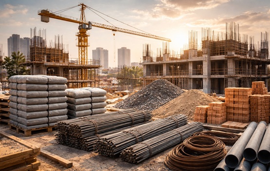 Thị trường vật liệu x&acirc;y dựng duy tr&igrave; trạng th&aacute;i ổn định