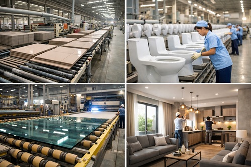 Nhóm vật liệu hoàn thiện hồi phục trong bối cảnh dư cung