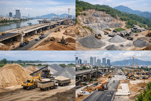 Đ&agrave; Nẵng thiếu vật liệu khi đầu tư c&ocirc;ng tăng tốc, nguy cơ đội chi ph&iacute; x&acirc;y dựng