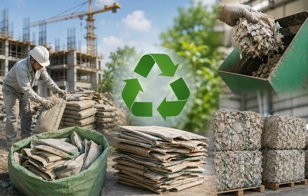Tr&aacute;ch nhiệm thu gom v&agrave; t&aacute;i chế vỏ bao xi măng thuộc về ai?