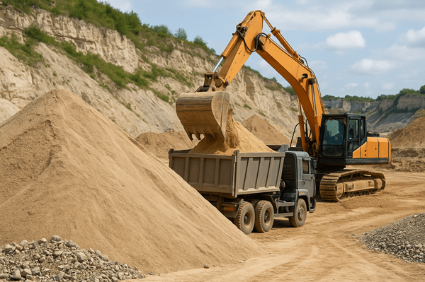 Giá cát và đá xây dựng tháng 5/2025 tăng đến 1,3%. Nguồn cung khan hiếm, chi phí khai thác tăng khiến giá vật liệu xây dựng tiếp tục biến động.