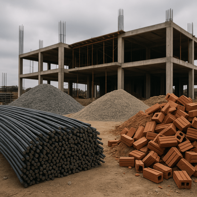 Giá vật liệu xây dựng tại Hưng Yên tăng cao khiến nhiều công trình bị gián đoạn, ảnh hưởng lớn đến tiến độ thi công và chi phí đầu tư.