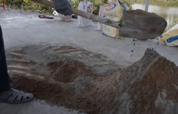 Hướng dẫn cách trộn tay xi măng PCB30 nhằm tạo bê tông mác 250