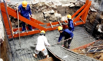 Quy trình đổ bê tông móng nhà đúng kỹ thuật