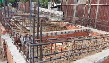 Kỹ thuật lắp dựng thép giằng móng nhà dân dụng
