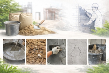 Những lỗi thường gặp khi sử dụng xi măng xây trát và cách khắc phục hiệu quả