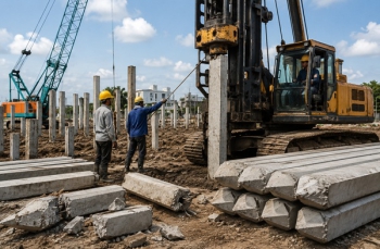 Lỗi thường gặp khi thi công cọc bê tông và cách khắc phục