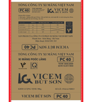 Xi măng bao PC40
