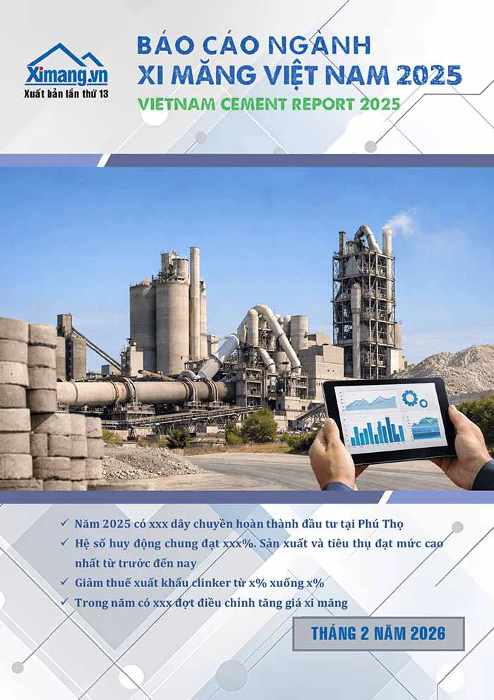 Xuất bản Báo cáo ngành xi măng Việt Nam 2025, động lực mới cho thị trường nội địa