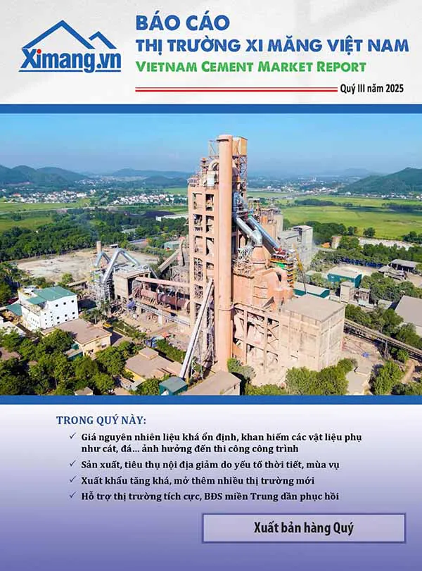 Báo cáo Thị trường Xi măng Việt Nam Quý III/2025: Cập nhật dữ liệu, định hướng xu hướng cuối năm