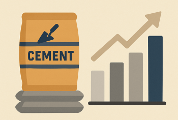 Giá xi măng bình quân các thương hiệu tháng 1/2025