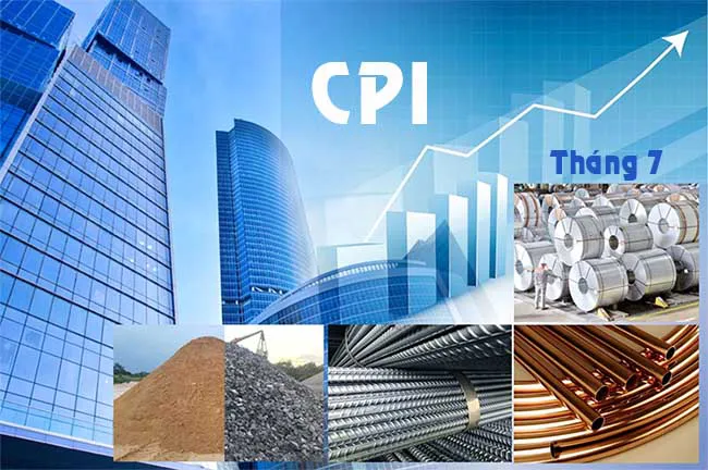 Tăng giá vật liệu xây dựng và điện kéo CPI tháng 7 tăng 0,11 %