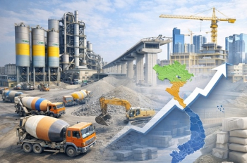 Đầu tư công tăng tốc, tiêu thụ xi măng nội địa trong tháng phục hồi rõ nét