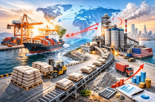 Thương mại xi măng toàn cầu điều chỉnh khi nguồn cung đường biển thu hẹp