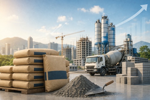 Giá xi măng bình quân các thương hiệu tháng 03/2026