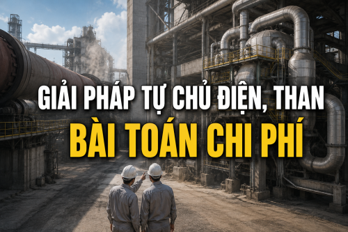 Chi phí sản xuất xi măng được gỡ khó nhờ giải pháp tự chủ điện, than