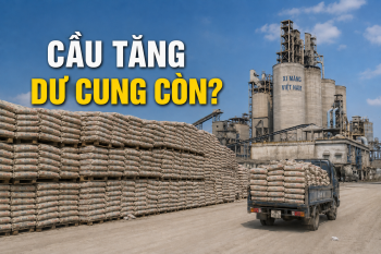 Dư công xi măng còn đáng lo khi sức mua đang tăng?