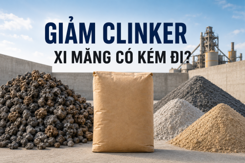 Giảm clinker có làm xi măng kém chất lượng?