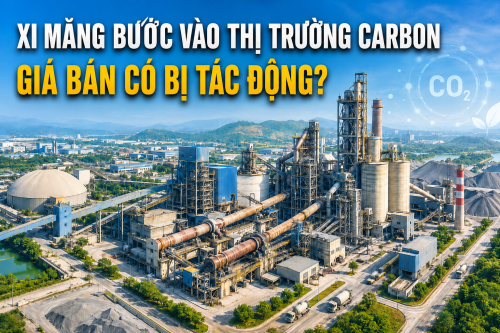 Ngành xi măng 2026 bước vào giao dịch carbon: giá bán có bị tác động?