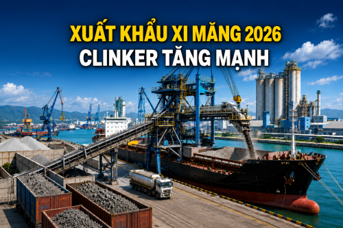 Xuất khẩu xi măng tăng nhưng clinker vẫn là lực kéo chính