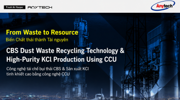 ACT JUL-2026: Công nghệ tái chế bụi phế thải CBS và sản xuất KCl độ tinh khiết cao bằng CCU trong sản xuất xi măng